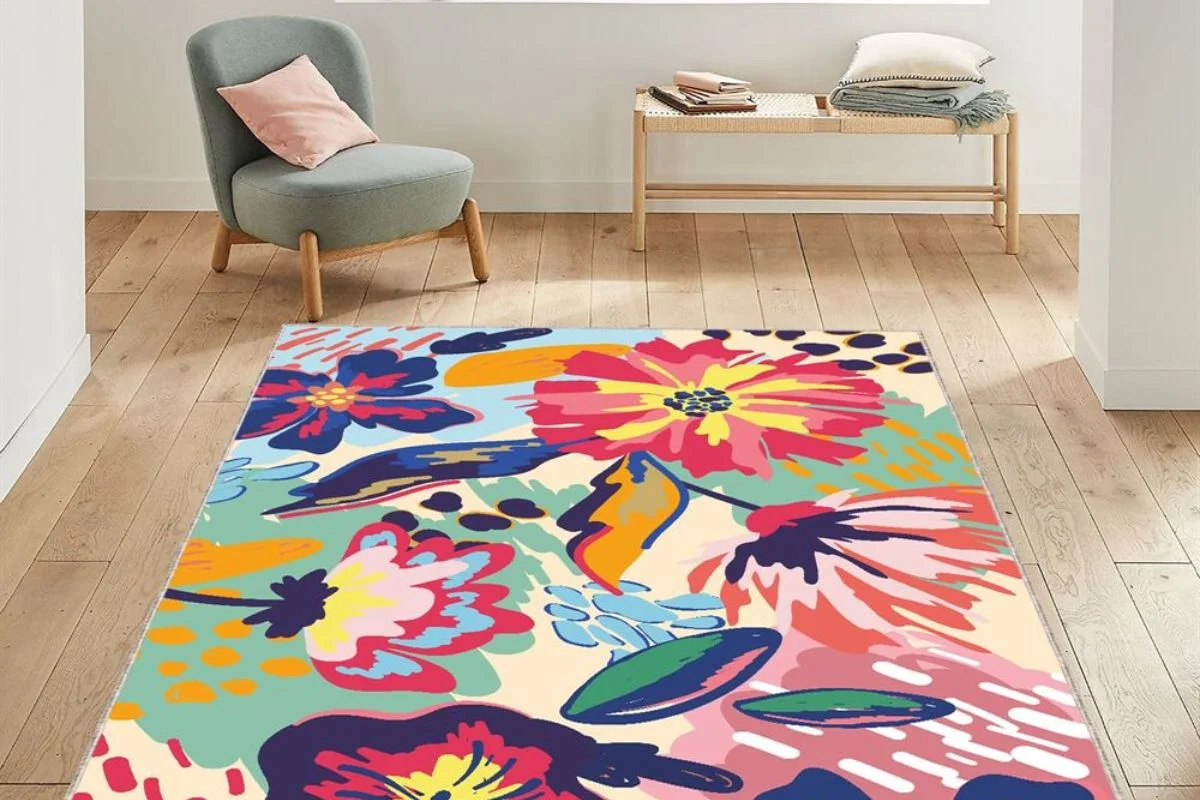 hand-painted rugs