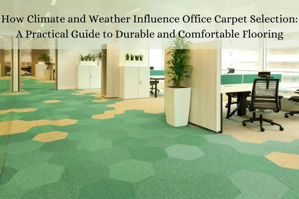 How Climate and Weather Influence Office Carpet Selection: A Practical Guide to Durable and Comfortable Flooring